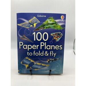 Usborne 100 Paper Planes to Fold & Fly Children's Activity Book